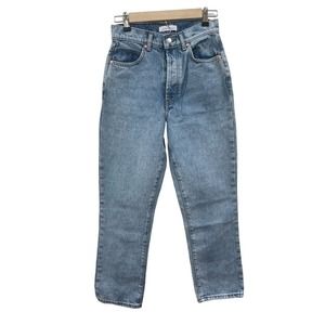 NWT Betro Simone Stone Wash Blue High Waisted Tapered Mom Jeans Size 25
